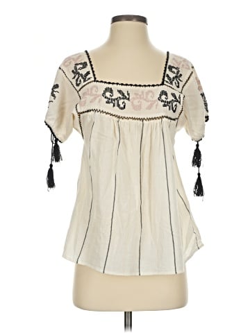 Ulla Johnson Short Sleeve Blouse (view 1)