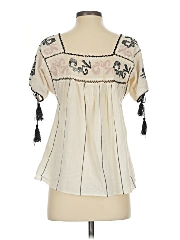 Ulla Johnson Short Sleeve Blouse (view 2)