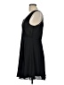 Express 100% Polyester Solid Black Cocktail Dress Size 10 - photo 5