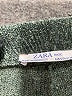 Zara Basic Chevron-herringbone Gray Casual Pants Size M - photo 7