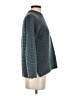 Madewell Chevron-herringbone Teal Pullover Sweater Size XXS - photo 4