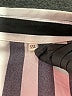 Unbranded 100% Polyester Stripes Black Long Sleeve Blouse Size XXL - photo 7
