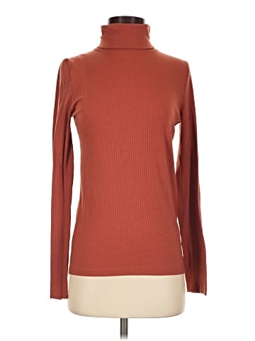 Madewell Ribbed Turtleneck Top (view 1)