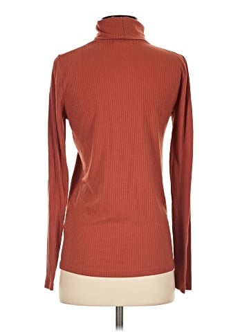 Madewell Ribbed Turtleneck Top (view 2)