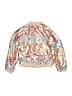 H&M 100% Polyester Metallic Gold Jacket Size 6X - photo 2
