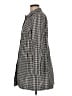 Talbots 100% Polyester Houndstooth Gray Coat Size 8 (petite) - photo 5