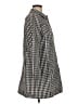 Talbots 100% Polyester Houndstooth Gray Coat Size 8 (petite) - photo 4
