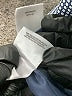 Kasper 100% Polyester Houndstooth Blue Blazer Size 14 - photo 7