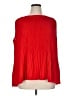 Ann Taylor LOFT 100% Polyester Red Sleeveless Blouse Size XL - photo 1