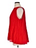 Ann Taylor LOFT 100% Polyester Red Sleeveless Blouse Size XL - photo 5