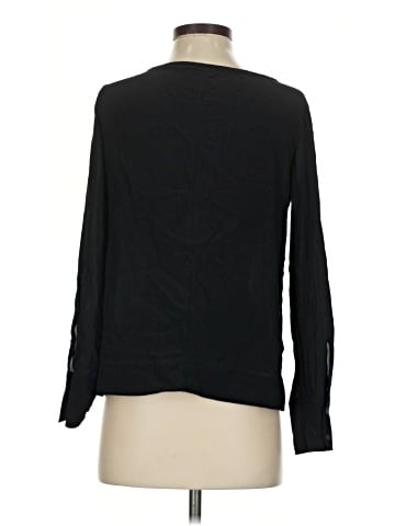 Everlane Long Sleeve Silk Top (view 2)