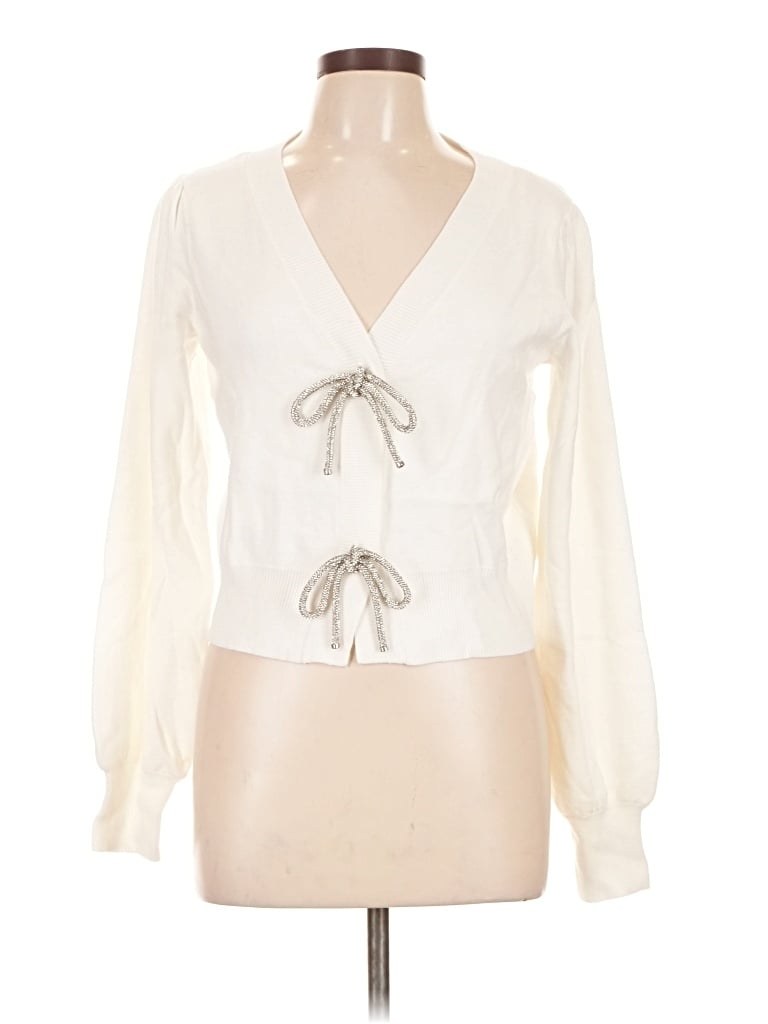 Belldini Cardigan Sweater In Ivory