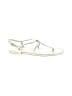 Stuart Weitzman 100% Leather Solid Gold Ivory Sandals Size 8 - photo 1