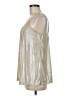 Symmetry Silver Sleeveless Blouse Size M - photo 5
