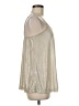 Symmetry Silver Sleeveless Blouse Size M - photo 4