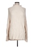 Unbranded 100% Polyester Ivory Turtleneck Sweater Size L - photo 1