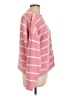 J.Crew Factory Store 100% Polyester Stripes Pink Pullover Sweater Size L - photo 4
