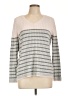 Croft & Barrow Stripes Gray Pullover Sweater Size L - photo 1
