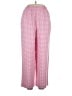 Unbranded Checkered-gingham Pink Casual Pants Size 14 - photo 1