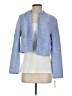 French Connection 100% Polyester Tweed Blue Blazer Size 2 - photo 1