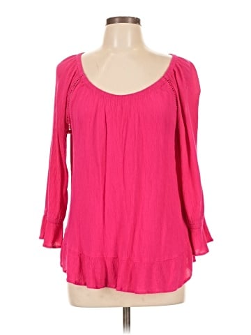 INC International Concepts 3/4 Sleeve Blouse (view 1)