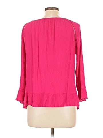 INC International Concepts 3/4 Sleeve Blouse (view 2)