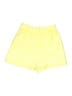 Hutch 100% Polyester Checkered-gingham Yellow Shorts Size 10 - photo 2