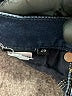 7 For All Mankind Solid Blue Jeans Size 28 waist - photo 8