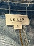 Le Lis 100% Cotton Plaid Blue Shorts Size S - photo 3