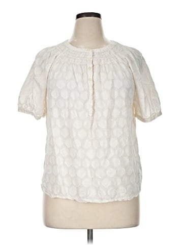 Ann Taylor LOFT Short Sleeve Blouse (view 1)