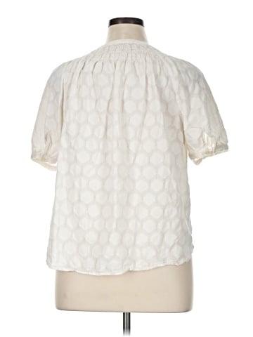 Ann Taylor LOFT Short Sleeve Blouse (view 2)