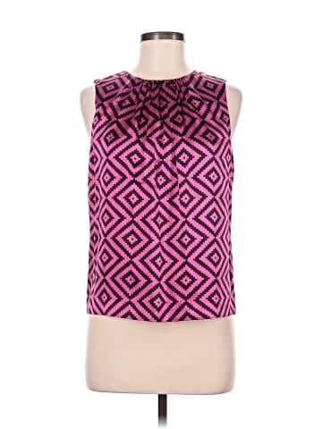 Tory Burch Sleeveless Silk Top (view 1)