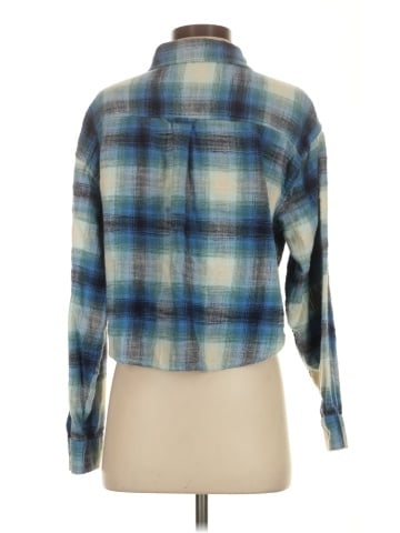 American Eagle Outfitters Long Sleeve Button-Down Shirt (view 2)