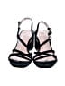 J.Crew 100% Leather Black Sandals Size 8 1/2 - photo 2