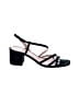 J.Crew 100% Leather Black Sandals Size 8 1/2 - photo 1