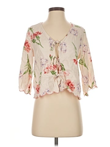 Laura Ashley 3/4 Sleeve Blouse (view 1)