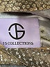 JS Collections 100% Polyester Metallic Gray Cocktail Dress Size 6 - photo 7