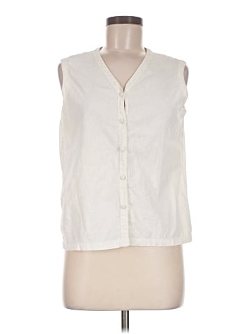 Carol Horn Workshop Sleeveless Button-Down Shirt (view 1)