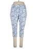 Talbots Print Blue Casual Pants Size 14 Petite - photo 1