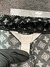 a:glow 100% Rayon Polka Dots Gold Black Shorts Size Med Maternity - photo 6
