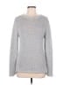 J. McLaughlin Tweed Silver Pullover Sweater Size M - photo 1