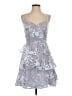 BCX 100% Polyester Gray Cocktail Dress Size 5 - photo 1