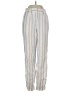 Express Outlet Stripes Silver Linen Pants Size 00 - photo 1