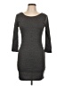 Forever 21 Solid Gray Casual Dress Size L - photo 1