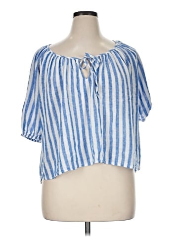 Rails Short Sleeve Blouse (view 1)