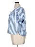 Rails Blue Short Sleeve Blouse Size XL - photo 5
