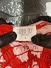 Sienna Sky 100% Polyester Red Long Sleeve Blouse Size L - photo 4