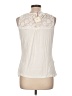 Solitaire 100% Polyester Ivory Sleeveless Blouse Size L - photo 2