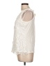 Solitaire 100% Polyester Ivory Sleeveless Blouse Size L - photo 5