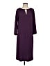 Talbots Solid Purple Casual Dress Size S - photo 1